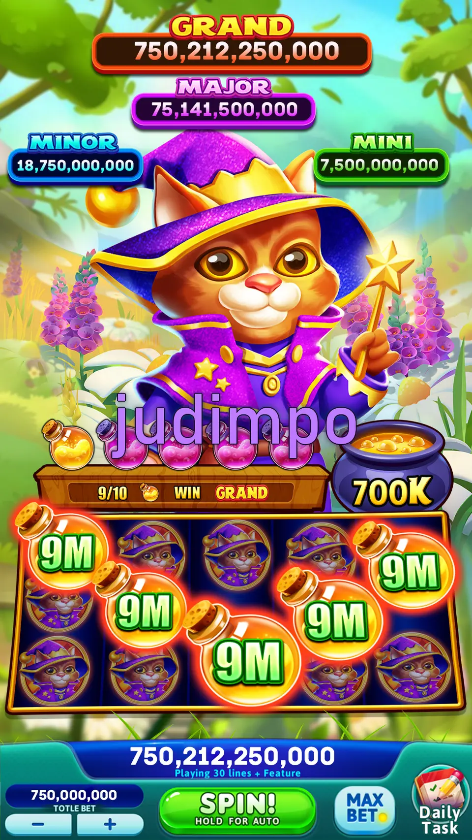 judimpo Tangkapan Layar Resmi APK